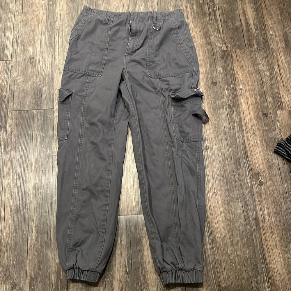 Forever 21 Grey Cargos